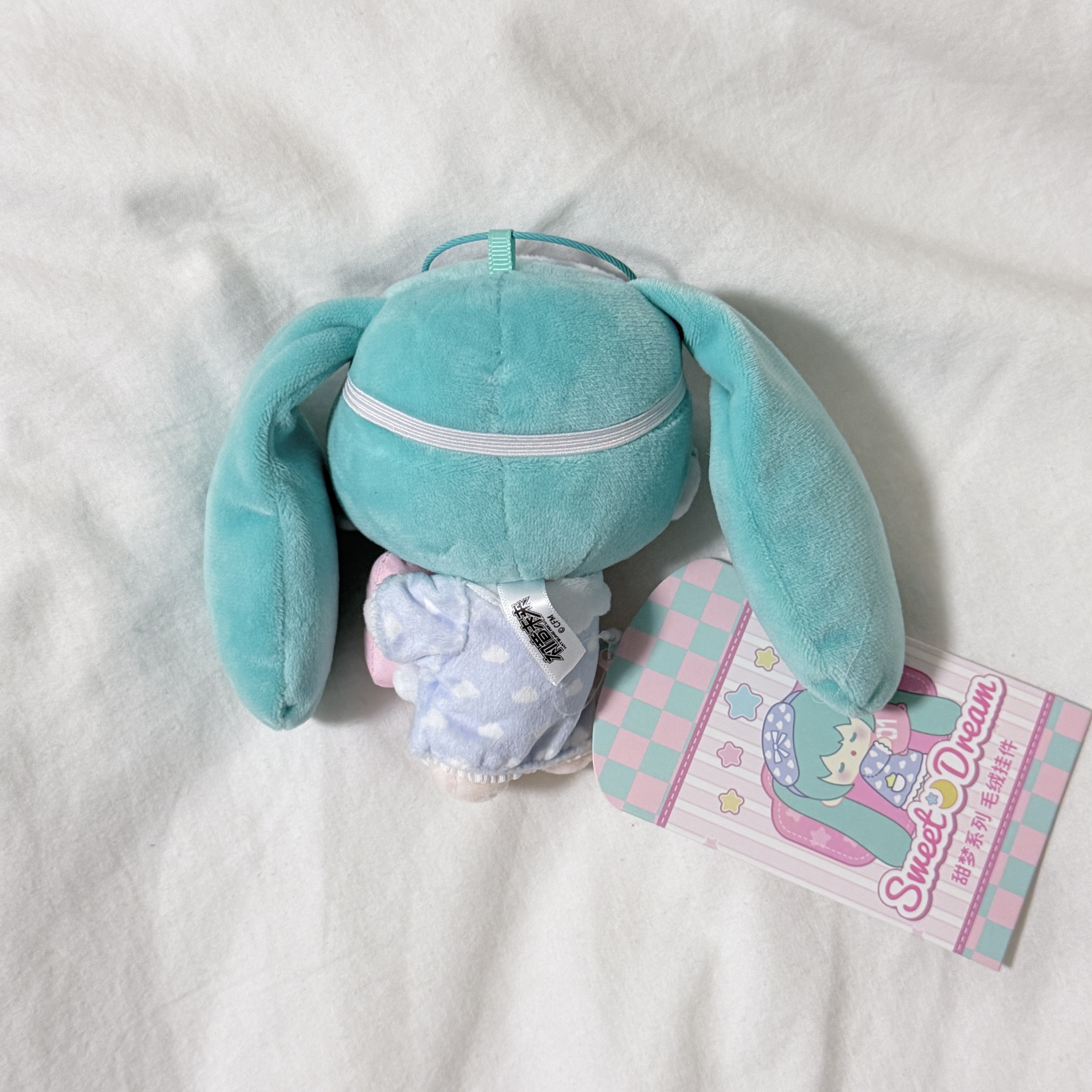 This is a photo of Little Miku from a back view.